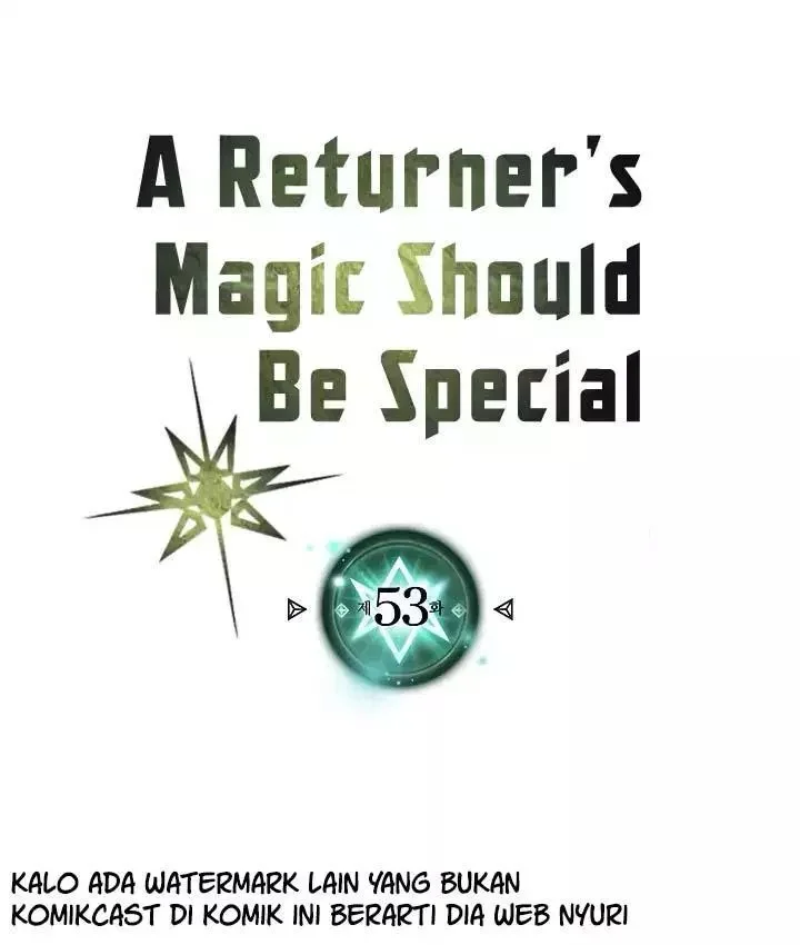 Manhwa A Returner's Magic Should Be Special Chapter 53 gambar nomor 2