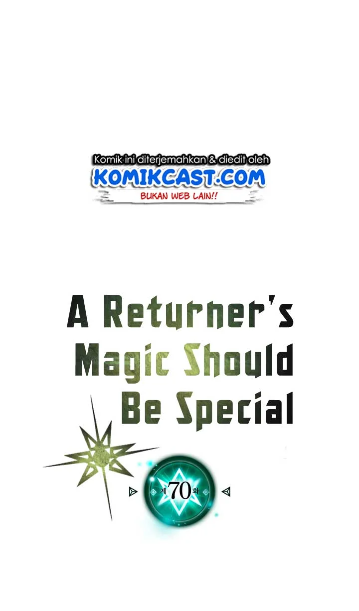 Manhwa A Returner's Magic Should Be Special Chapter 70 gambar nomor 2