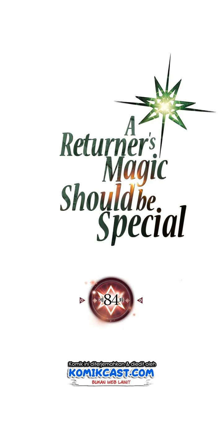 Manhwa A Returner's Magic Should Be Special Chapter 84 gambar nomor 2