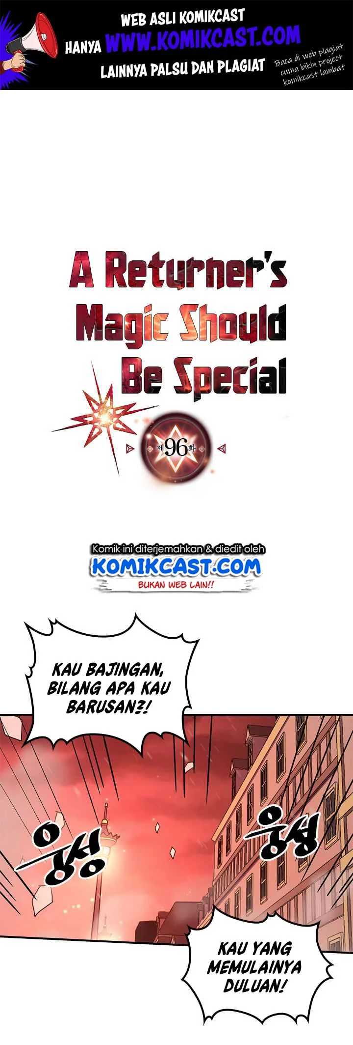 Manhwa A Returner's Magic Should Be Special Chapter 96 gambar nomor 2