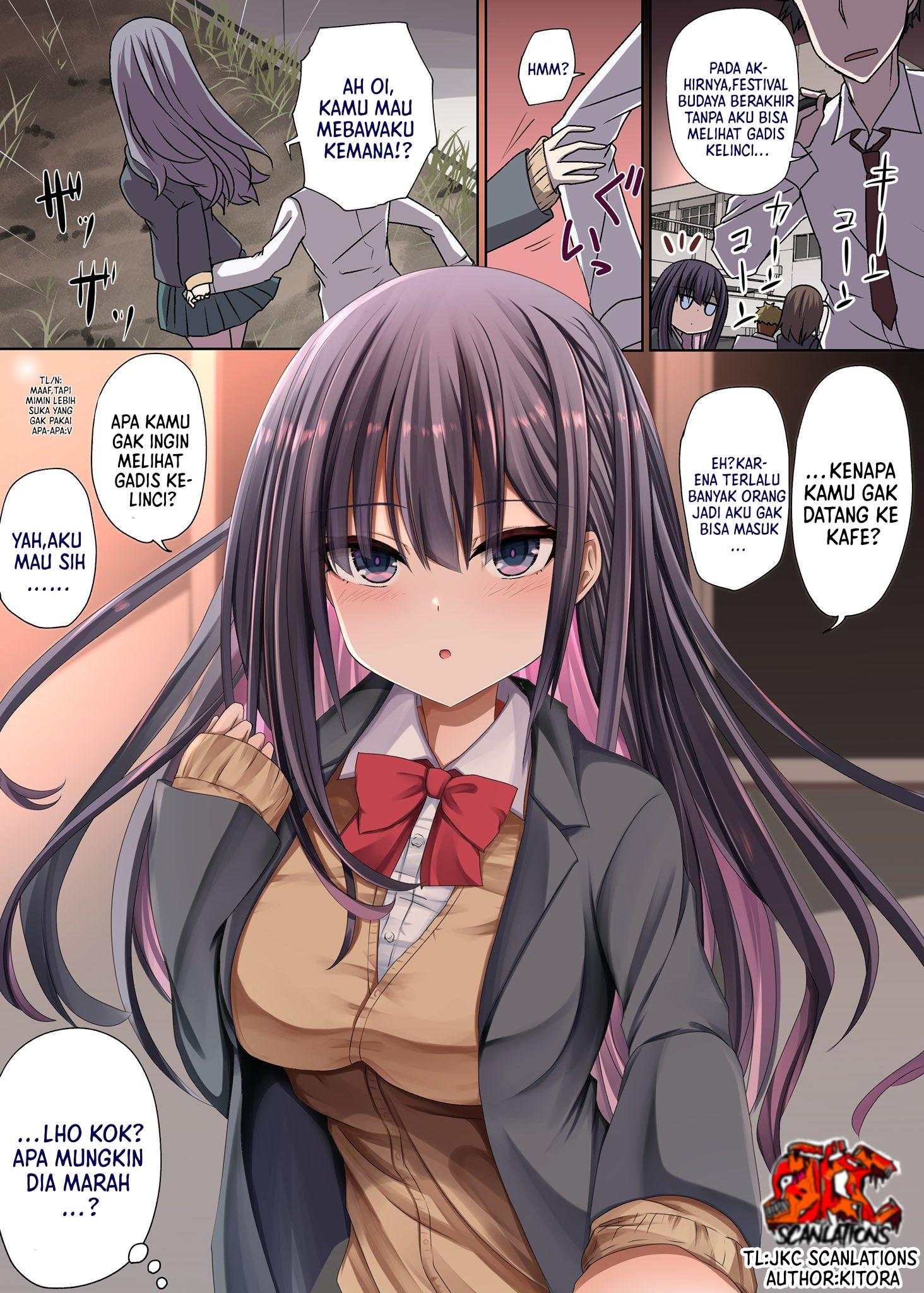 Baca Komik A Story About My Poker-Faced Childhood Friend Cosplaying as a Bunny Girl Chapter 3 Gambar 1