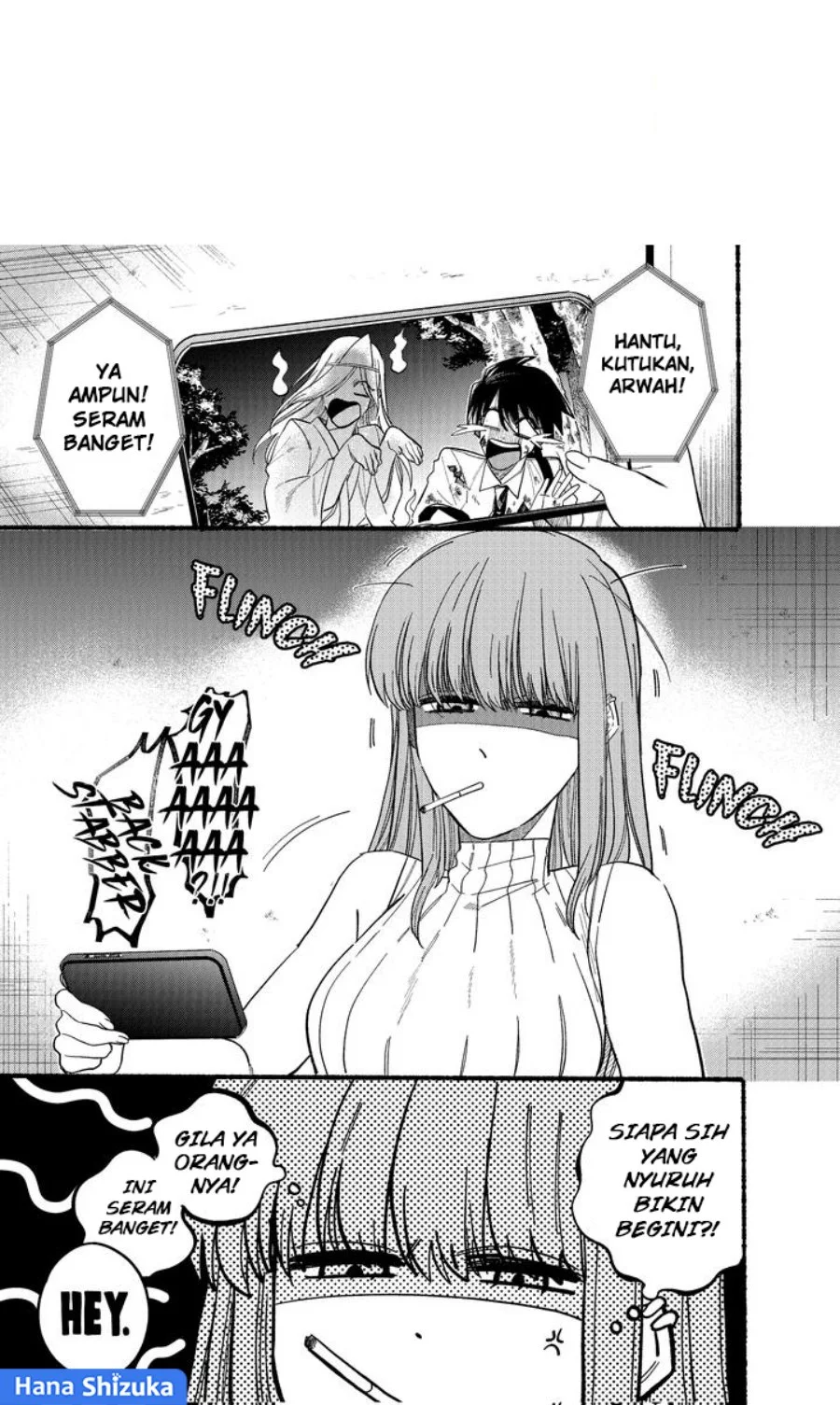 Manga A Story About Smoking at the Back of the Supermarket Chapter 22.1 gambar nomor 2