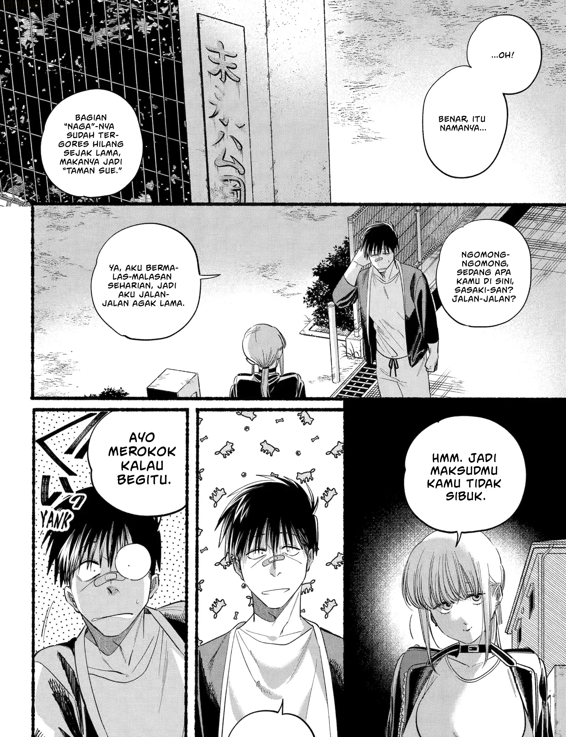 A Story About Smoking at the Back of the Supermarket Chapter 46 Gambar 36