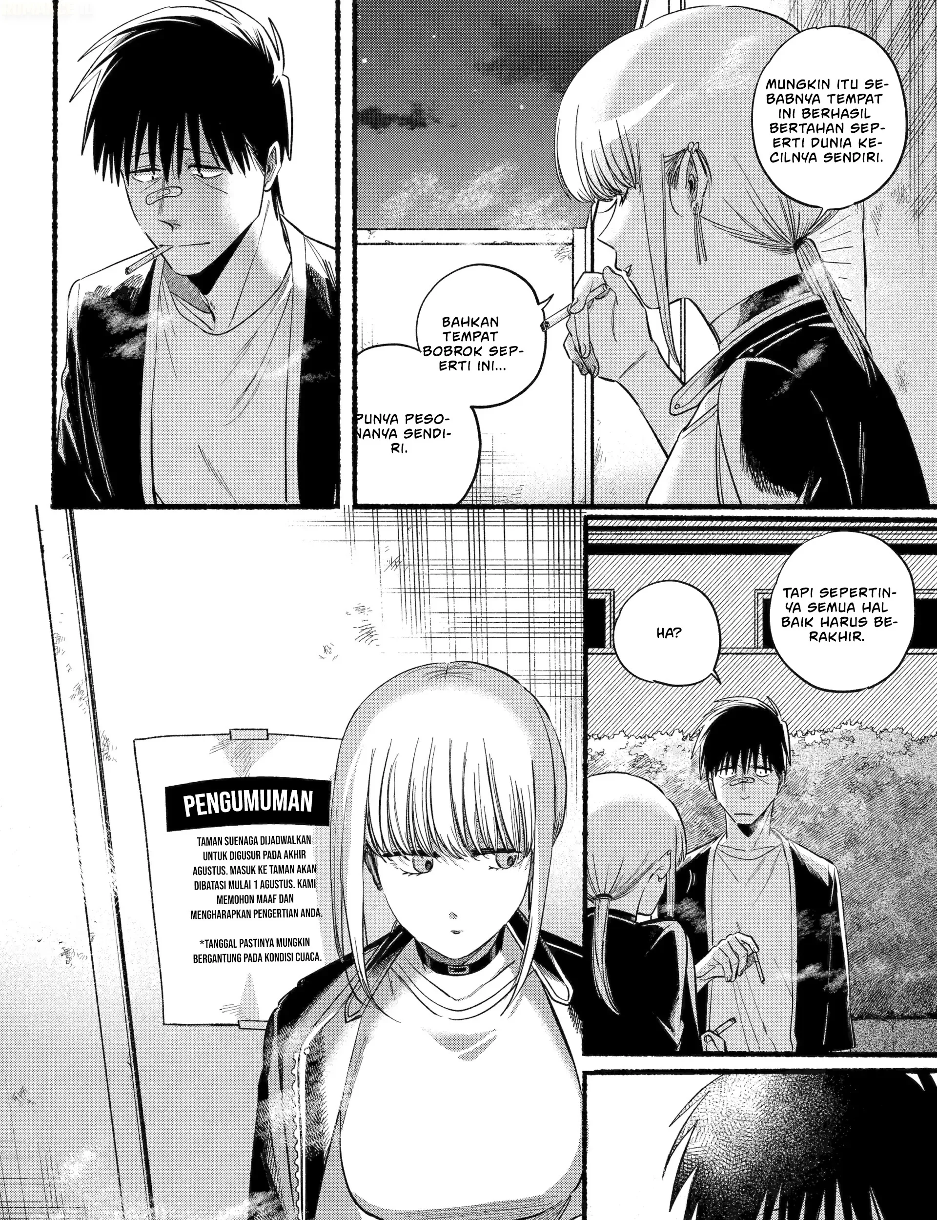 A Story About Smoking at the Back of the Supermarket Chapter 46 Gambar 40