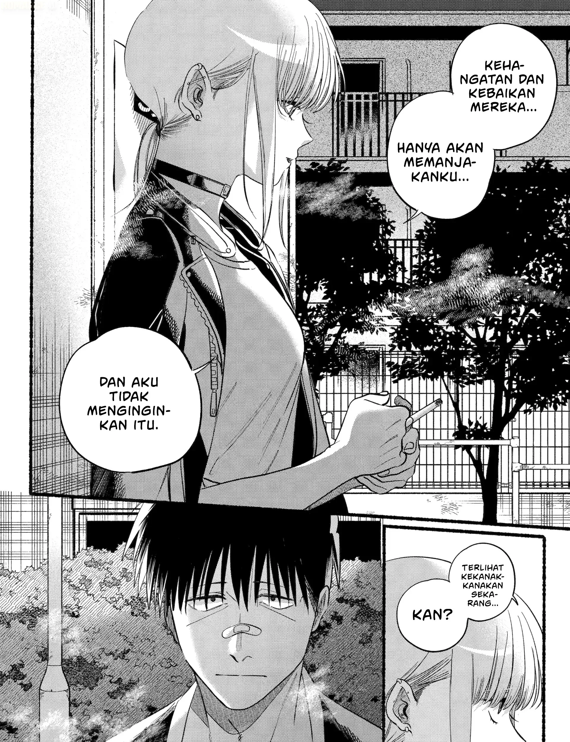 A Story About Smoking at the Back of the Supermarket Chapter 46 Gambar 48