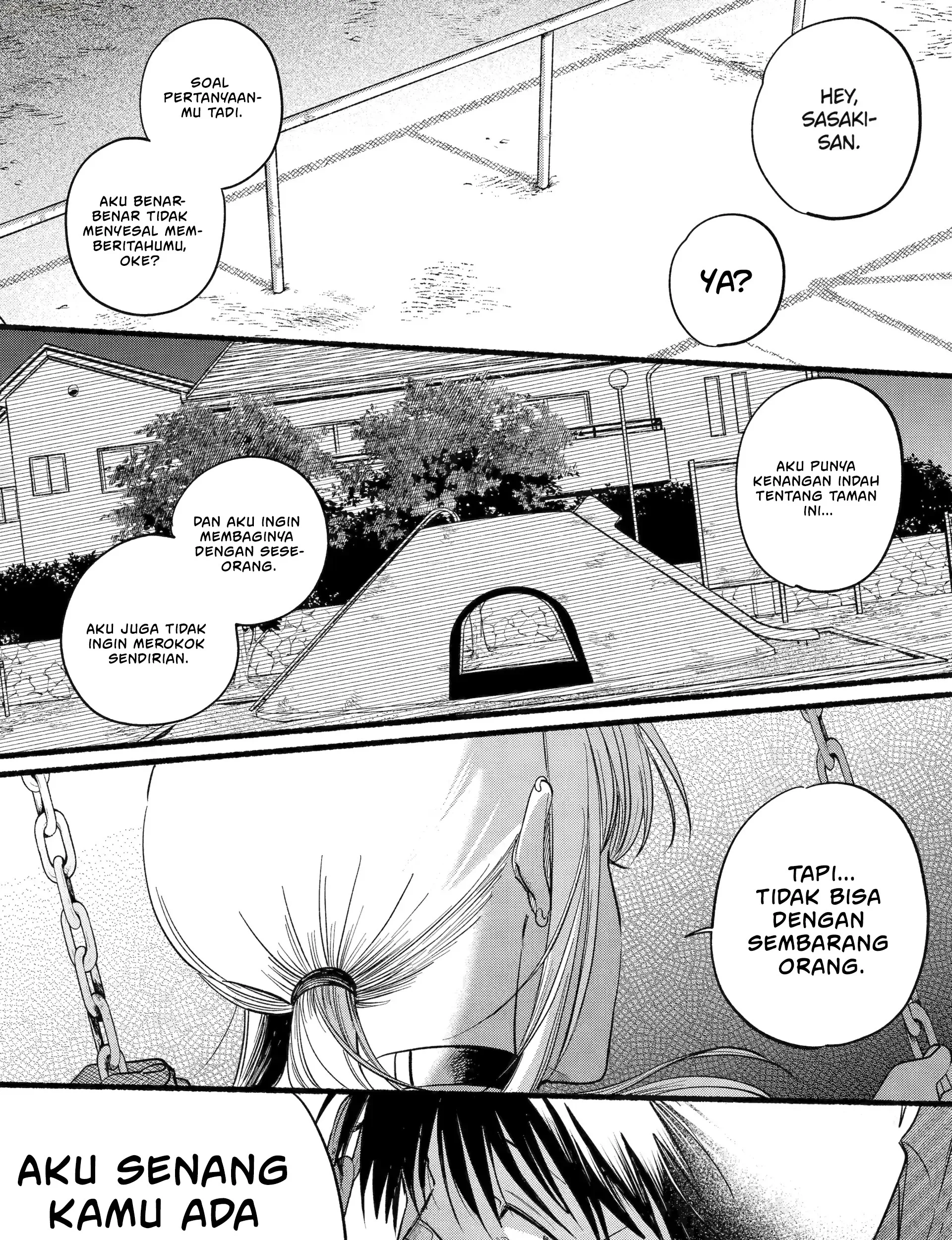 A Story About Smoking at the Back of the Supermarket Chapter 46 Gambar 60