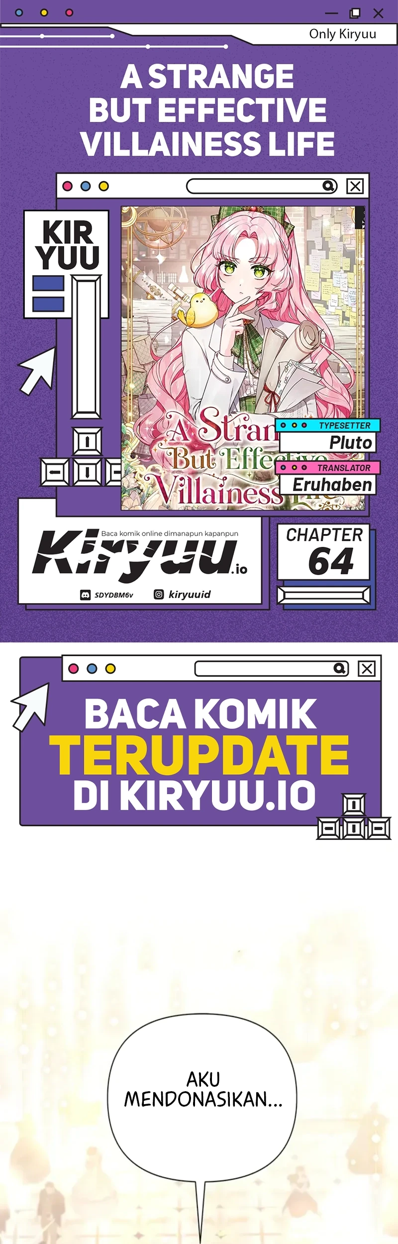 Komik A Strange But Effective Villainess Life Chapter 64 gambar 1