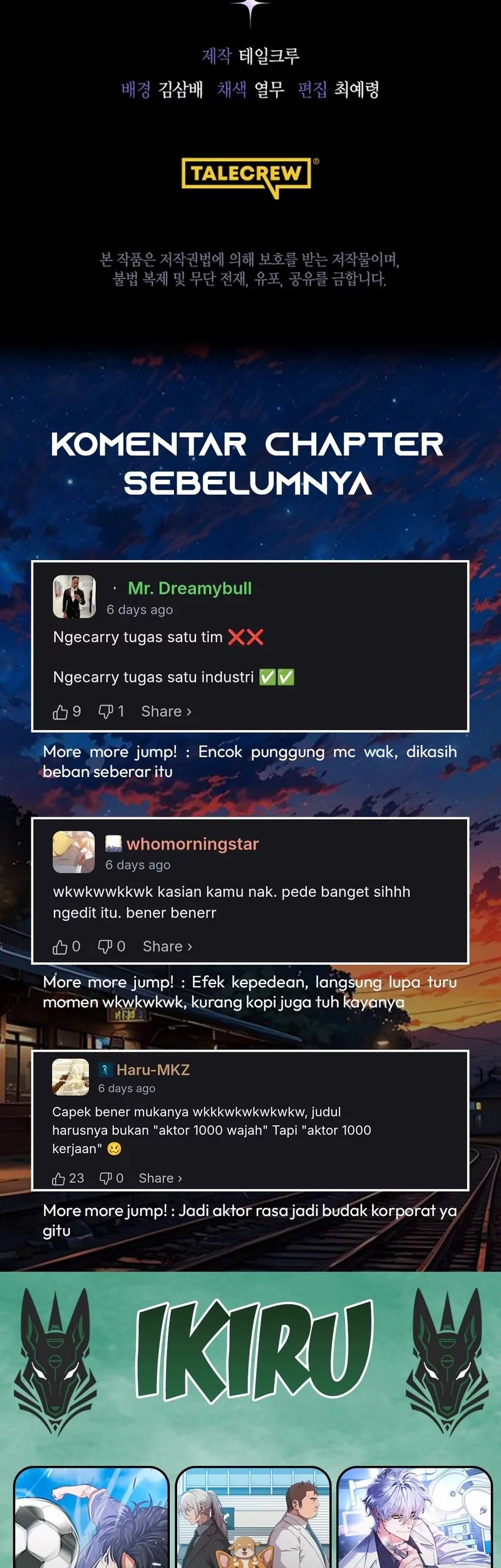 A Thousand Faces Chapter 43 Gambar 69