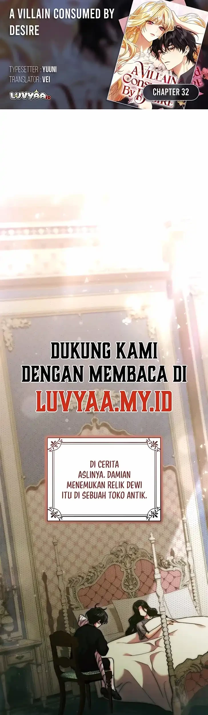 A Villain Consumed by Desire Chapter 32 halaman 2