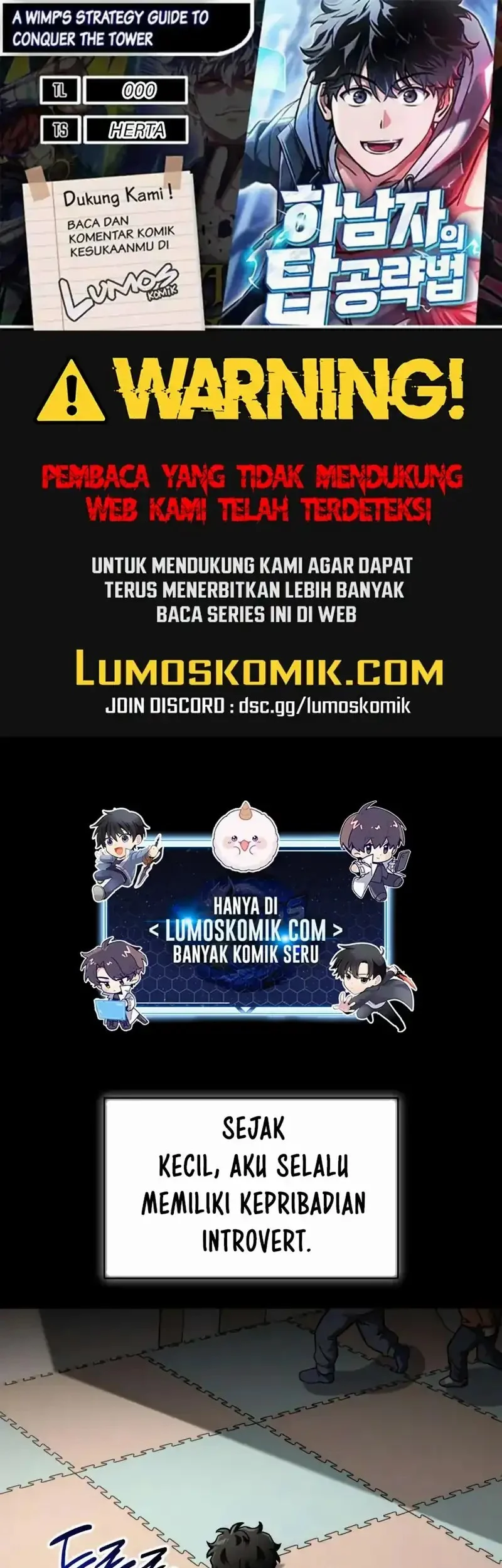 Komik A Wimp's Strategy Guide to Conquer the Tower Chapter 12 gambar nomor 1