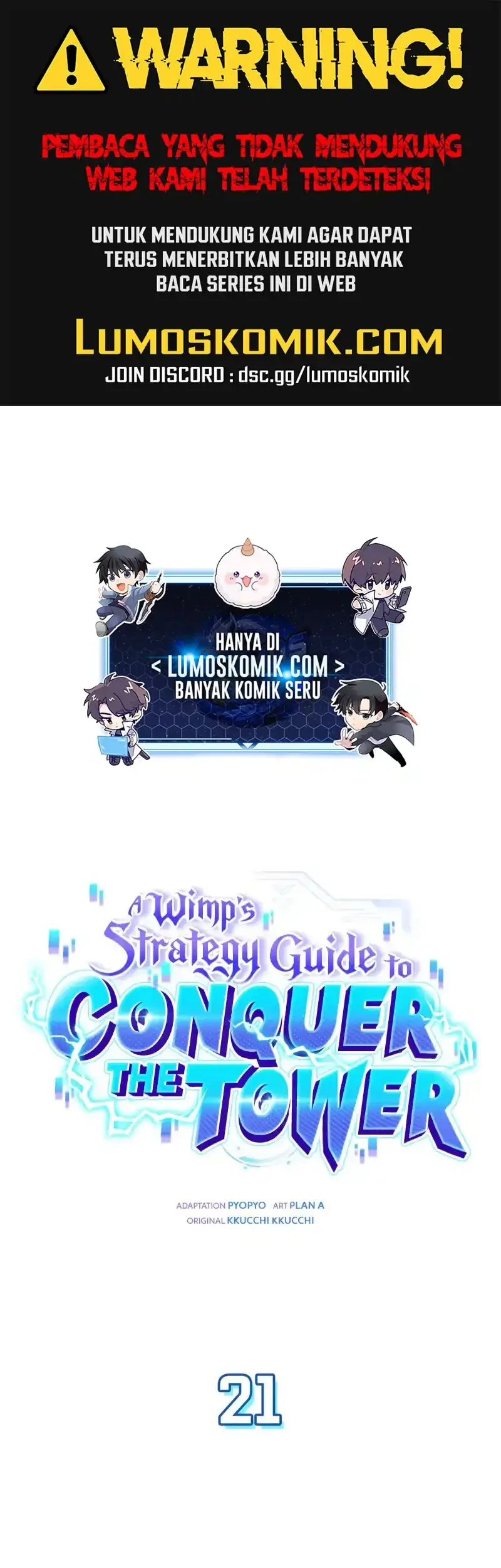 Manhwa A Wimp's Strategy Guide to Conquer the Tower Chapter 21 gambar 2