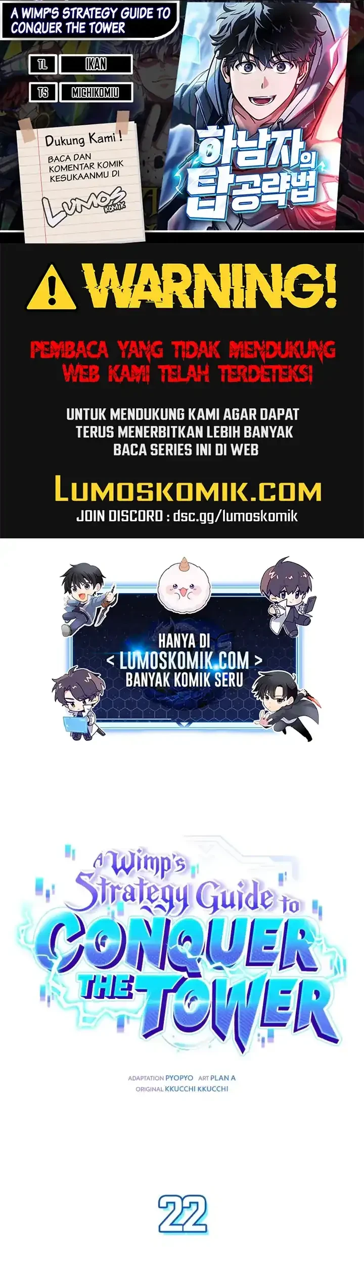 Komik A Wimp's Strategy Guide to Conquer the Tower Chapter 22 gambar 1