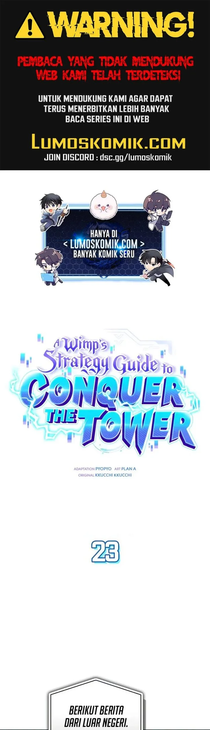 Manhwa A Wimp's Strategy Guide to Conquer the Tower Chapter 23 gambar 2