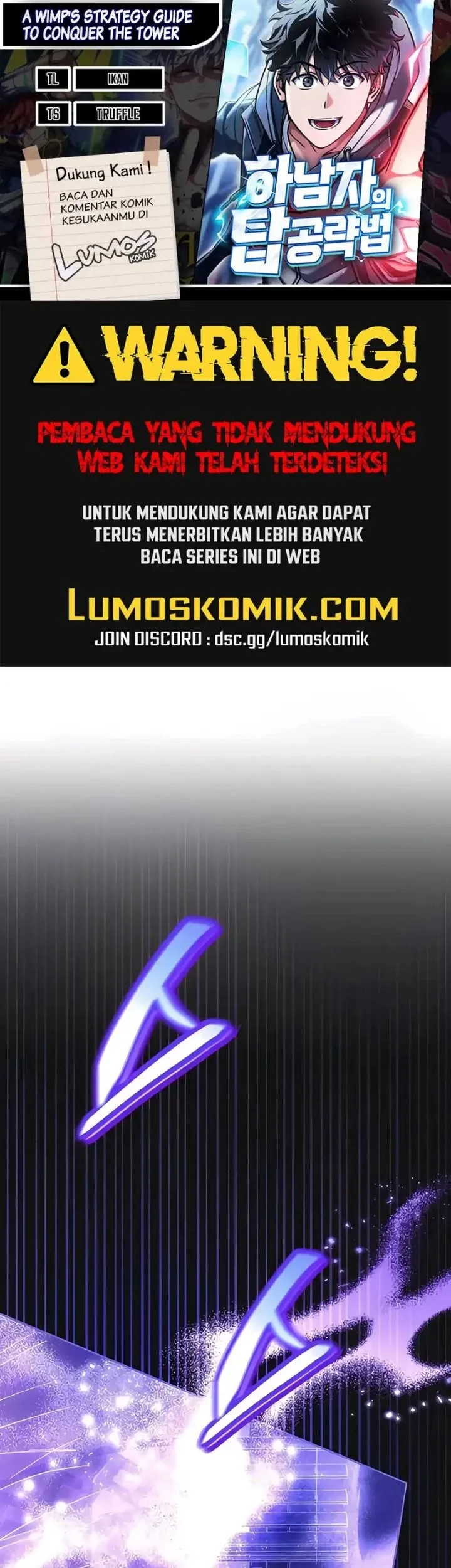 Komik A Wimp's Strategy Guide to Conquer the Tower Chapter 8 gambar nomor 1