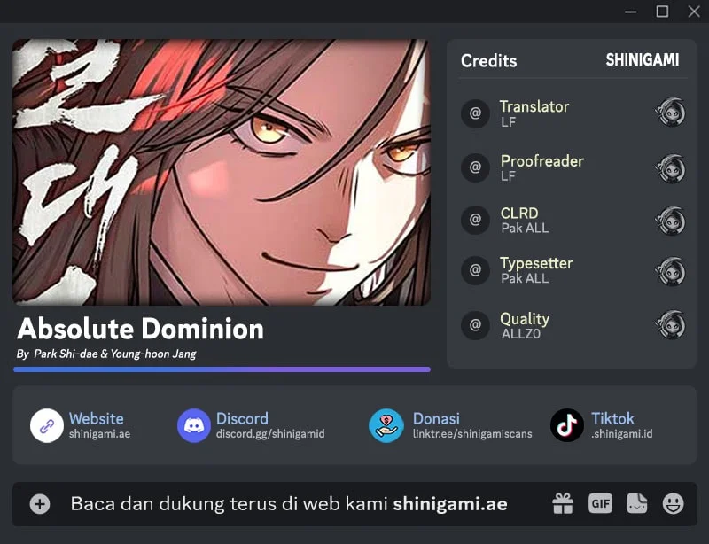 Komik Absolute Dominion Chapter 115 gambar 1