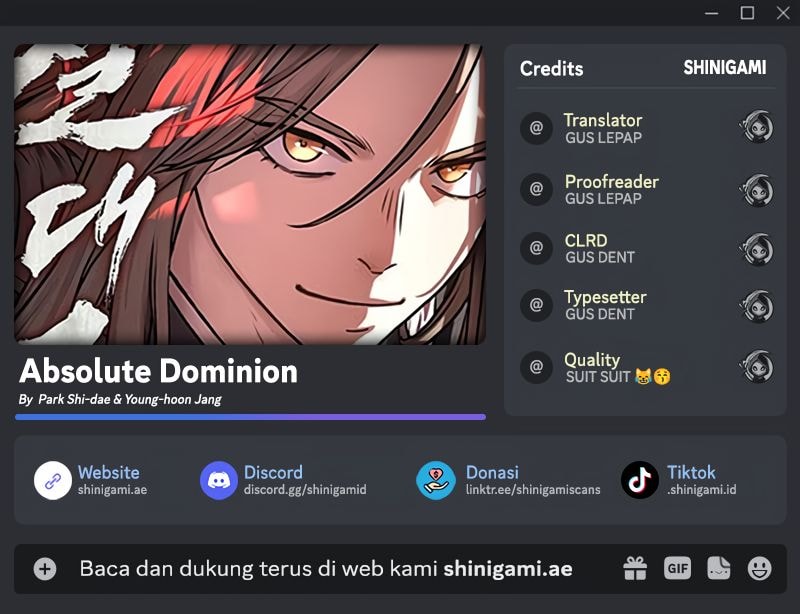 Baca Komik Absolute Dominion Chapter 39 Gambar 1