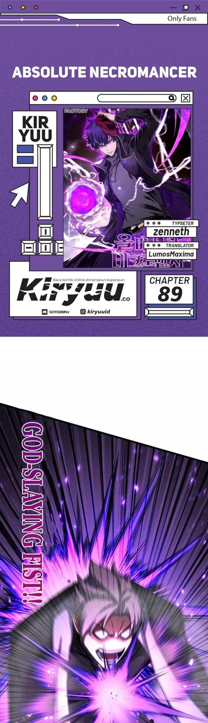 Baca Komik Absolute Necromancer Chapter 89 Gambar 1