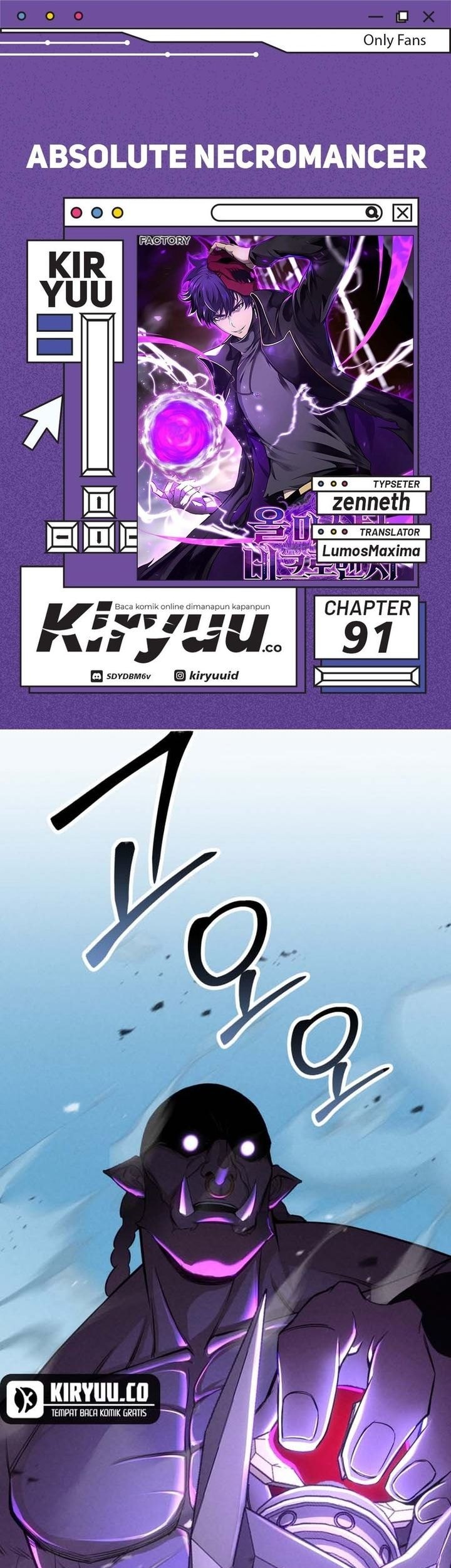 Baca Komik Absolute Necromancer Chapter 91 Gambar 1