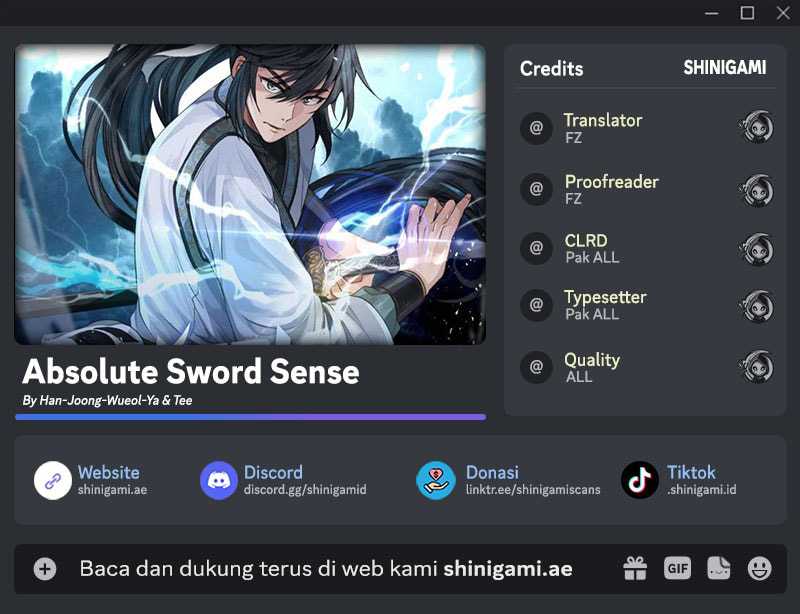 Baca Komik Absolute Sword Sense Chapter 131 Gambar 1