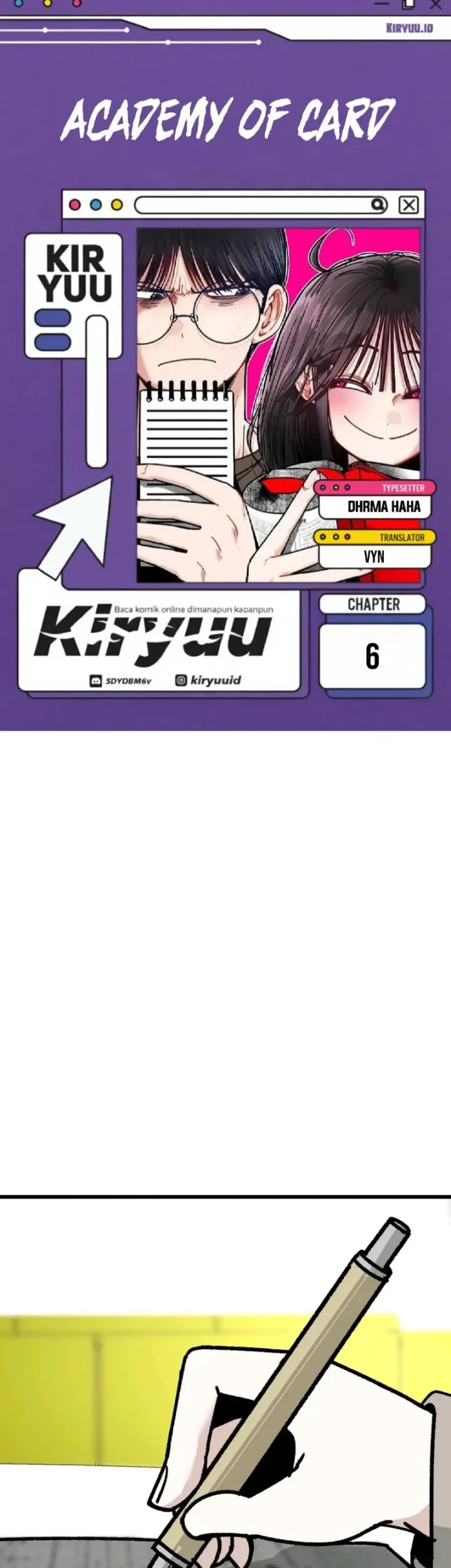 Komik Academy of Card Chapter 6 gambar 1