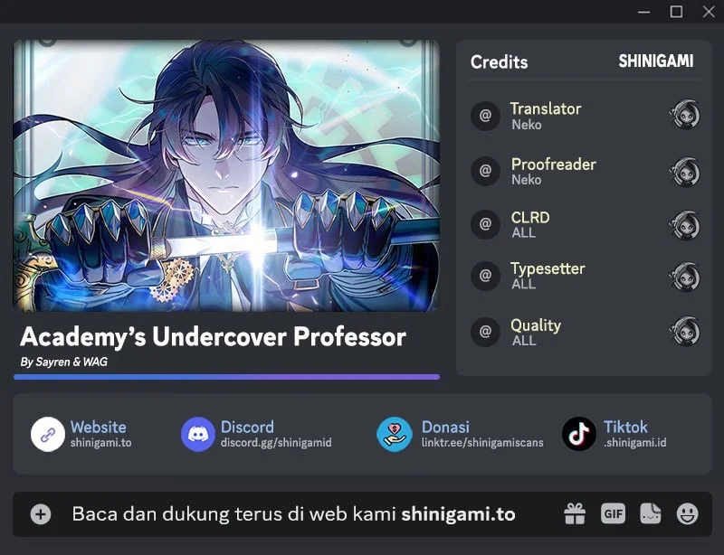 Komik Academy’s Undercover Professor Chapter 156 gambar 1