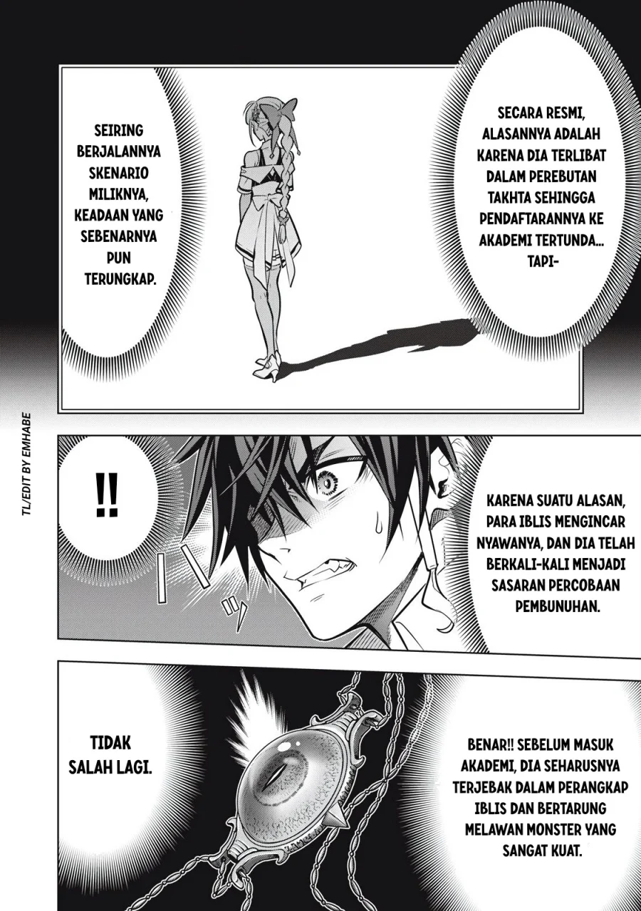 Academy Saikyou no Mob Healer: Shinigee Sekai no Mob ni Tensei Shita Ore wa, Hazure Job [Healer] to Gensaku Chishiki de Musou Suru Chapter 2.2 Gambar 4