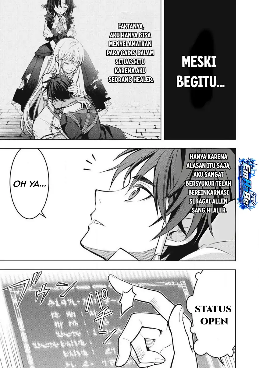 Academy Saikyou no Mob Healer: Shinigee Sekai no Mob ni Tensei Shita Ore wa, Hazure Job [Healer] to Gensaku Chishiki de Musou Suru Chapter 4 Gambar 7