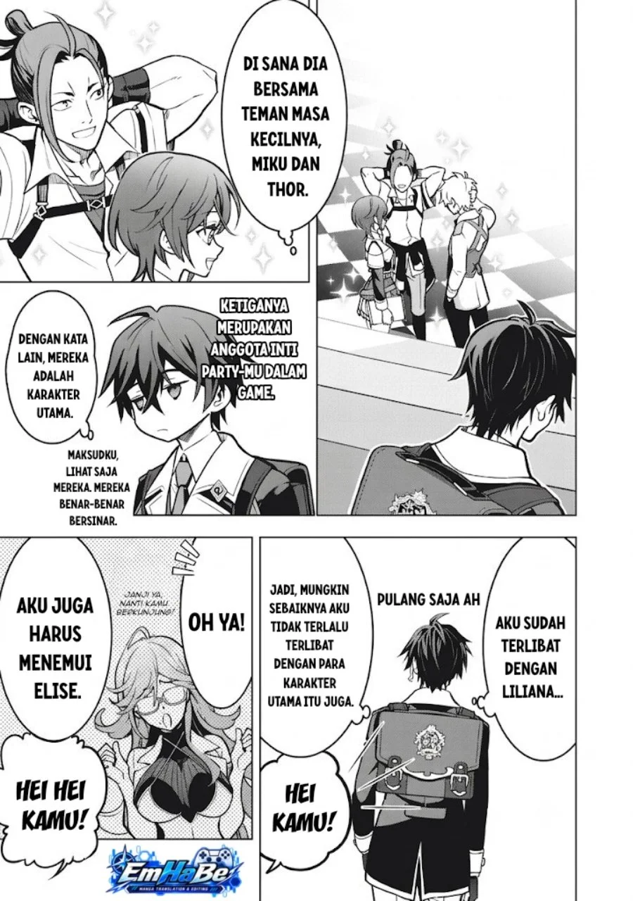 Academy Saikyou no Mob Healer: Shinigee Sekai no Mob ni Tensei Shita Ore wa, Hazure Job [Healer] to Gensaku Chishiki de Musou Suru Chapter 5.1 Gambar 15