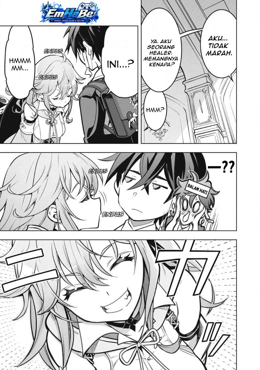 Academy Saikyou no Mob Healer: Shinigee Sekai no Mob ni Tensei Shita Ore wa, Hazure Job [Healer] to Gensaku Chishiki de Musou Suru Chapter 5.1 Gambar 19