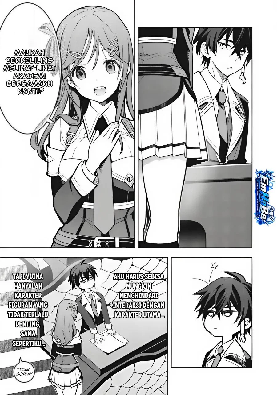 Academy Saikyou no Mob Healer: Shinigee Sekai no Mob ni Tensei Shita Ore wa, Hazure Job [Healer] to Gensaku Chishiki de Musou Suru Chapter 5.2 Gambar 17