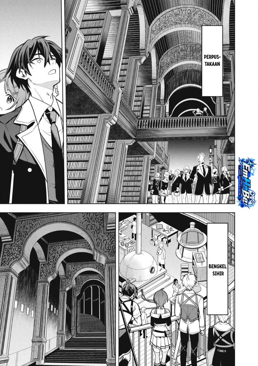 Academy Saikyou no Mob Healer: Shinigee Sekai no Mob ni Tensei Shita Ore wa, Hazure Job [Healer] to Gensaku Chishiki de Musou Suru Chapter 5.2 Gambar 19