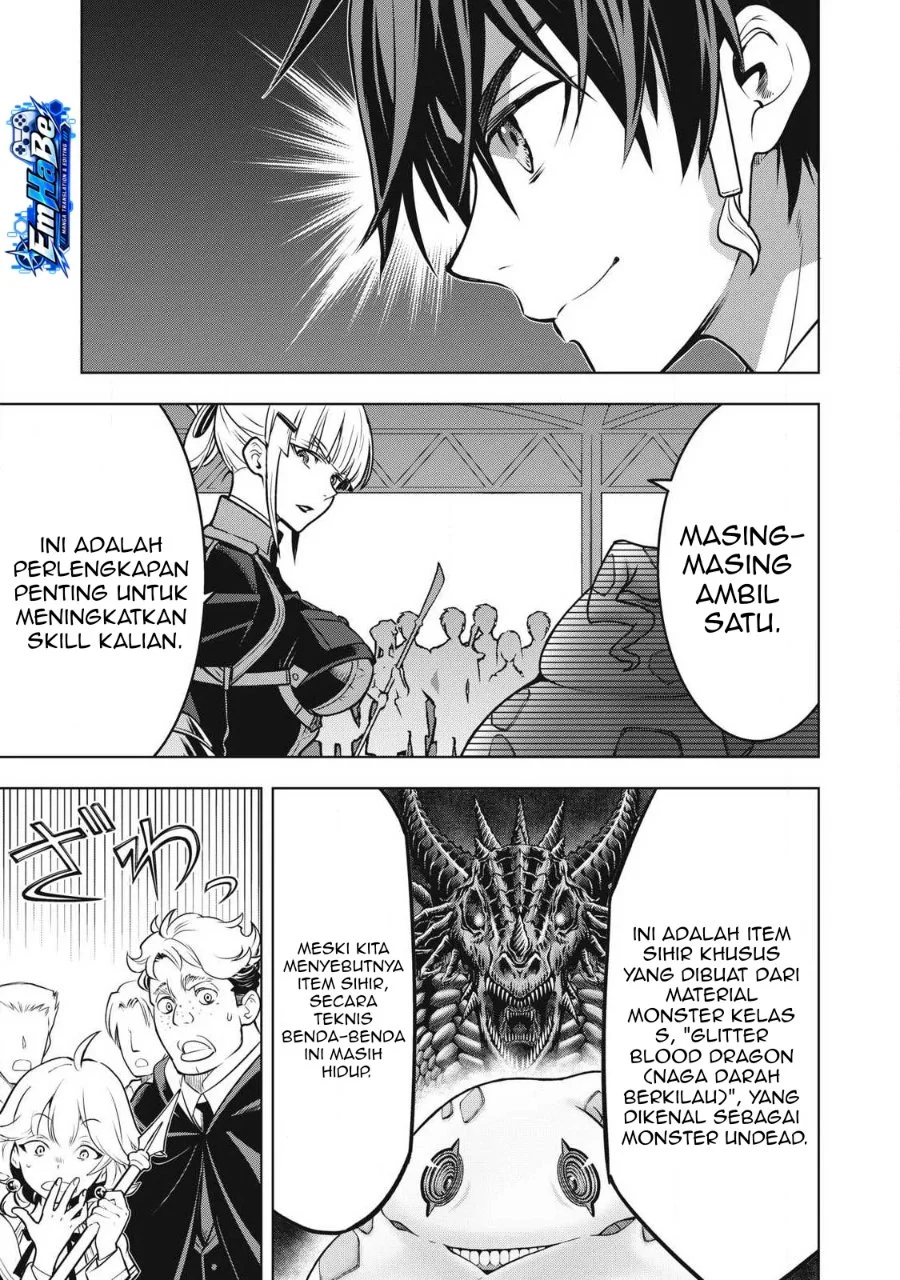 Academy Saikyou no Mob Healer: Shinigee Sekai no Mob ni Tensei Shita Ore wa, Hazure Job [Healer] to Gensaku Chishiki de Musou Suru Chapter 5.2 Gambar 21