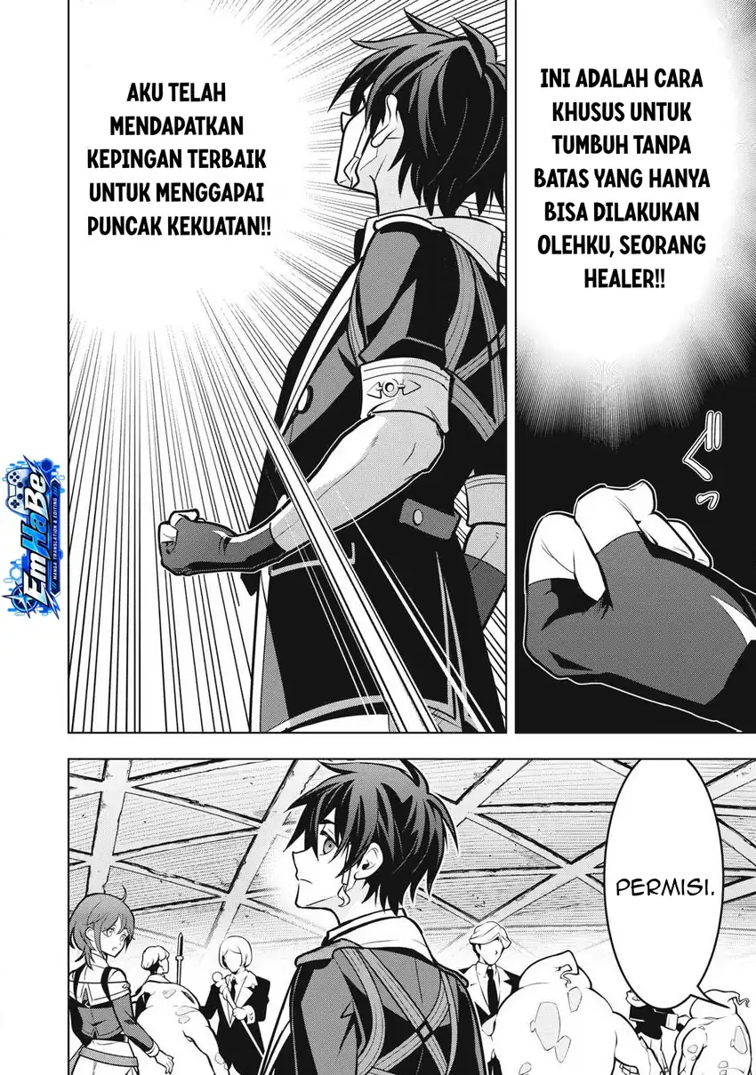 Academy Saikyou no Mob Healer: Shinigee Sekai no Mob ni Tensei Shita Ore wa, Hazure Job [Healer] to Gensaku Chishiki de Musou Suru Chapter 6.1 Gambar 16