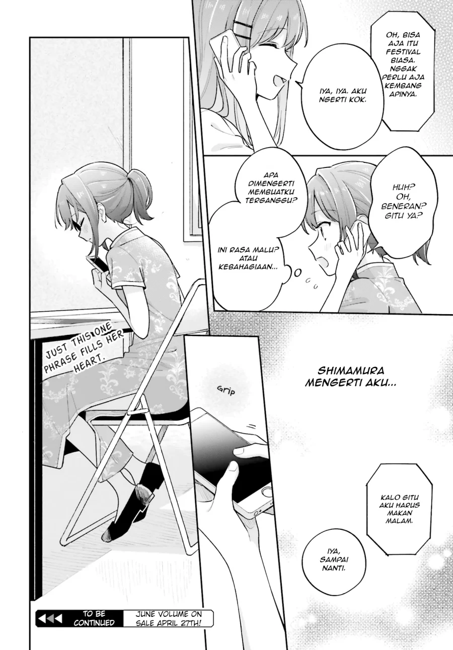 Adachi to Shimamura (YUZUHARA Moke) Chapter 27.2 Gambar 8