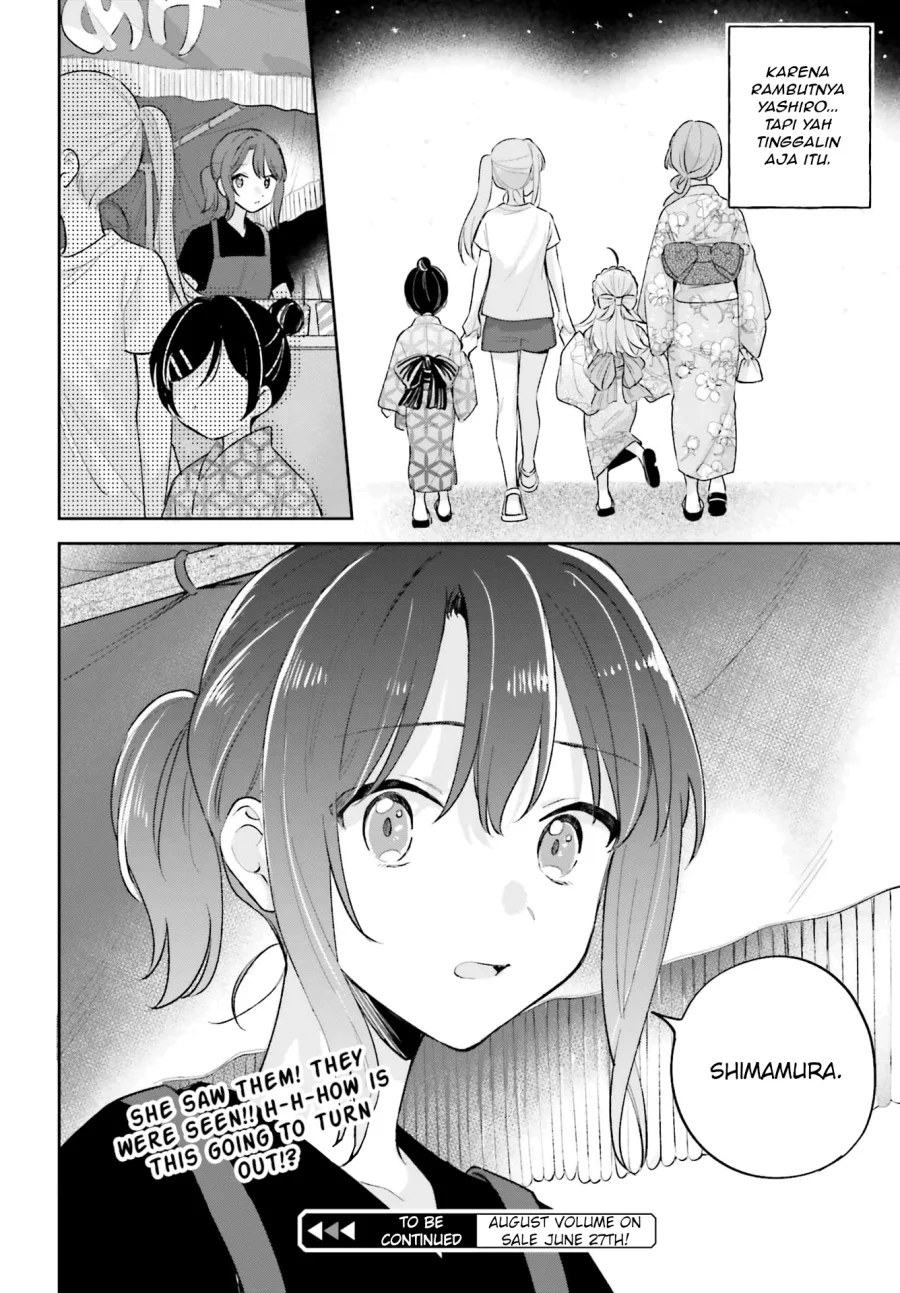 Adachi to Shimamura (YUZUHARA Moke) Chapter 29.1 Gambar 24