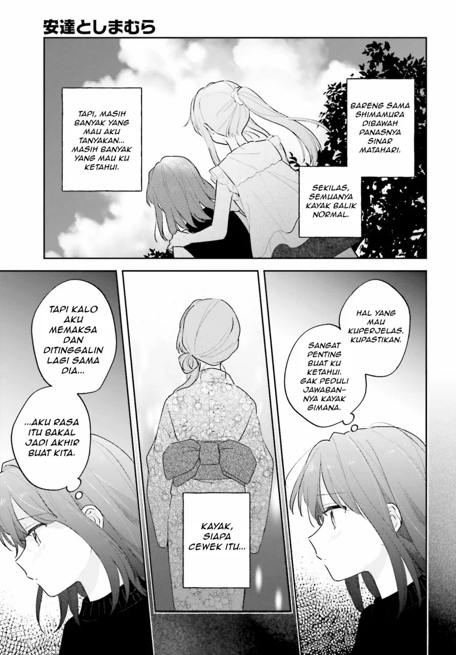 Adachi to Shimamura (YUZUHARA Moke) Chapter 31.1 Gambar 21