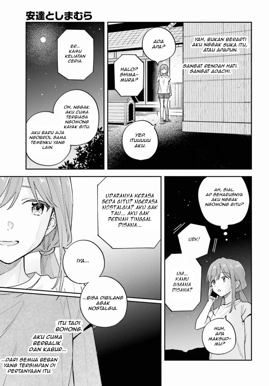 Adachi to Shimamura (YUZUHARA Moke) Chapter 35.2 Gambar 15
