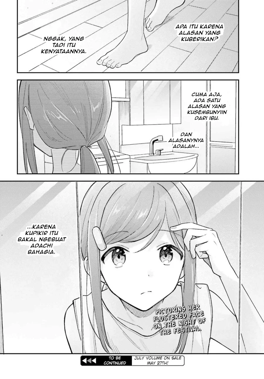 Adachi to Shimamura (YUZUHARA Moke) Chapter 37.3 Gambar 14