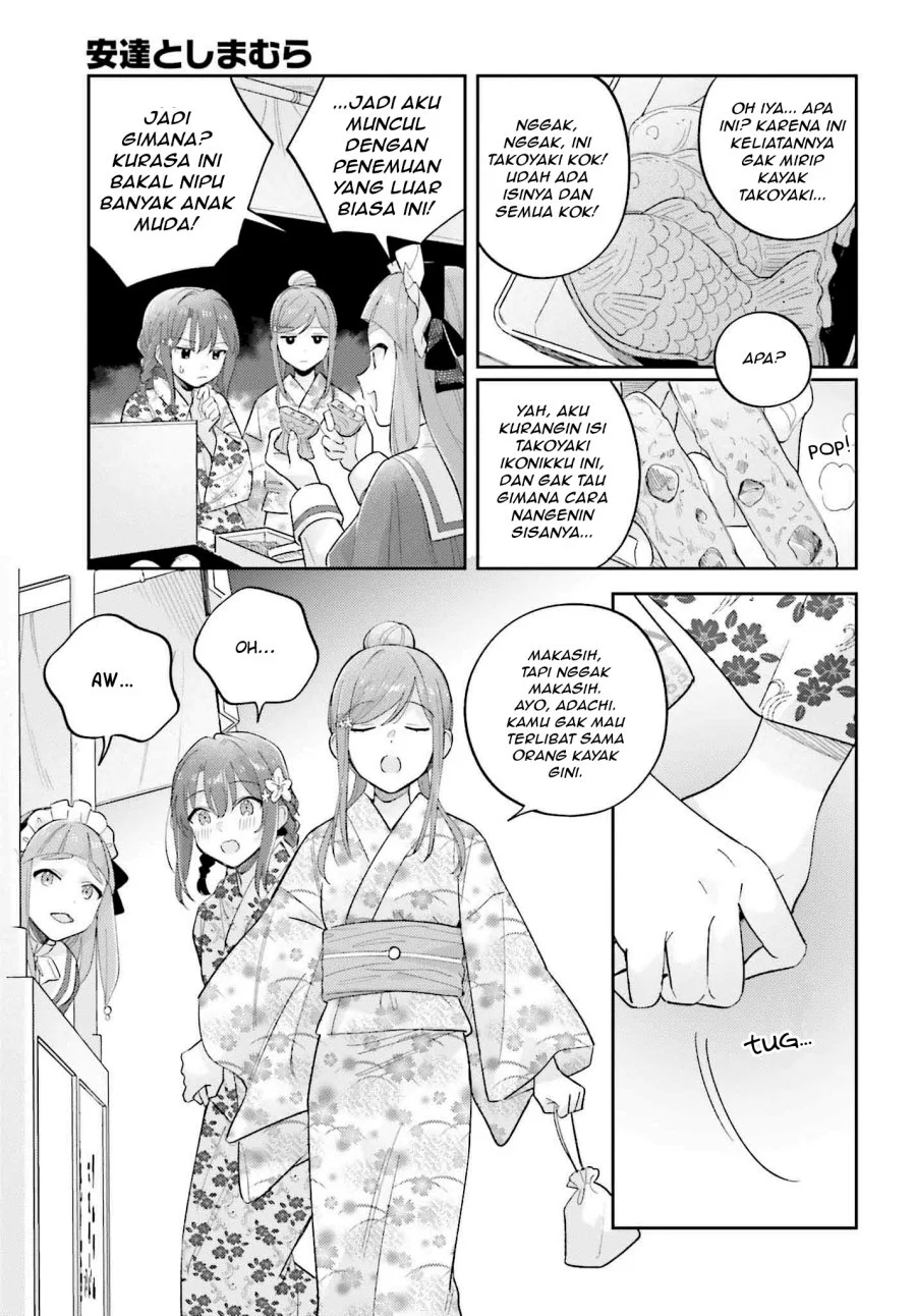 Adachi to Shimamura (YUZUHARA Moke) Chapter 38.1 Gambar 15