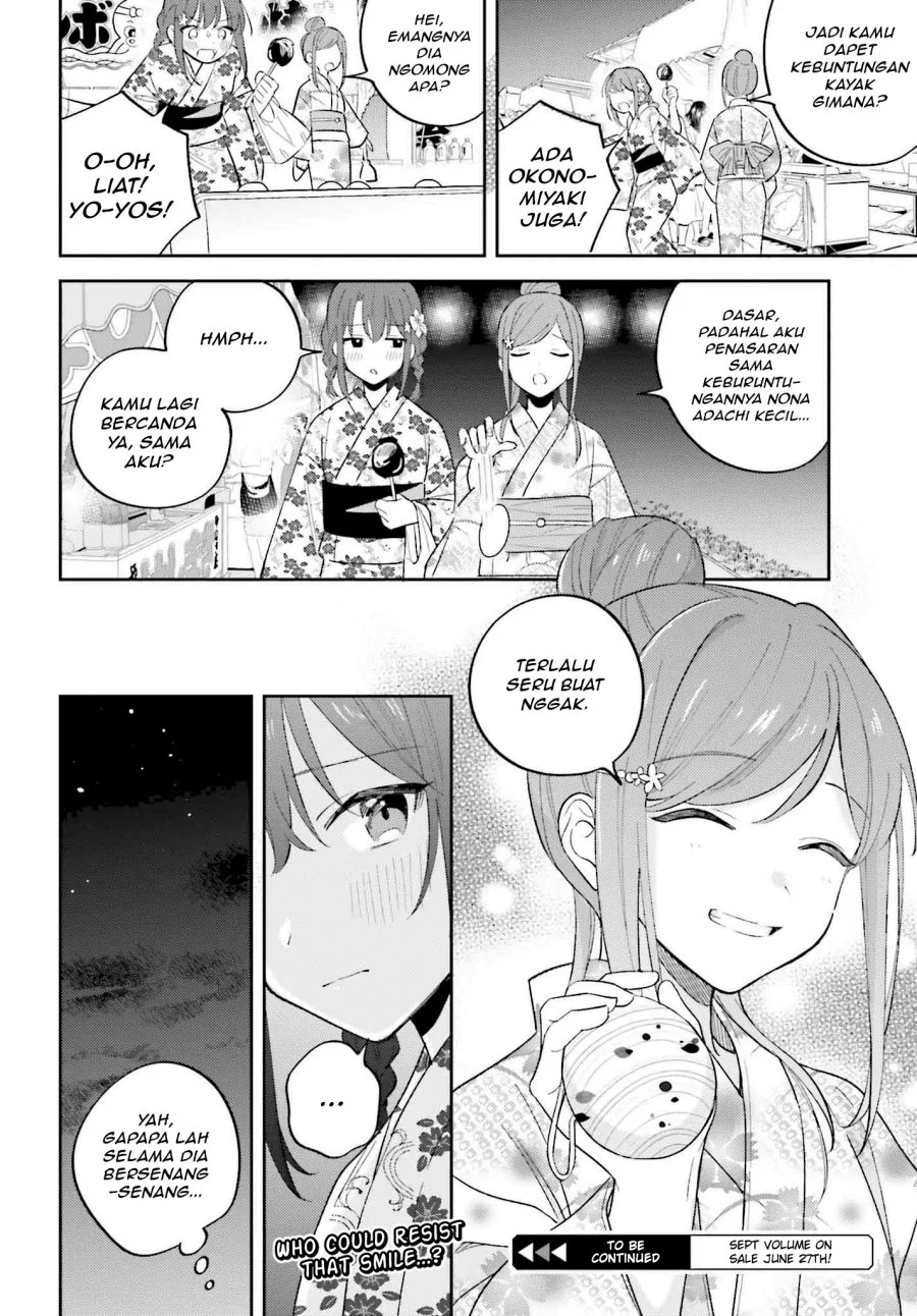 Adachi to Shimamura (YUZUHARA Moke) Chapter 38.1 Gambar 18