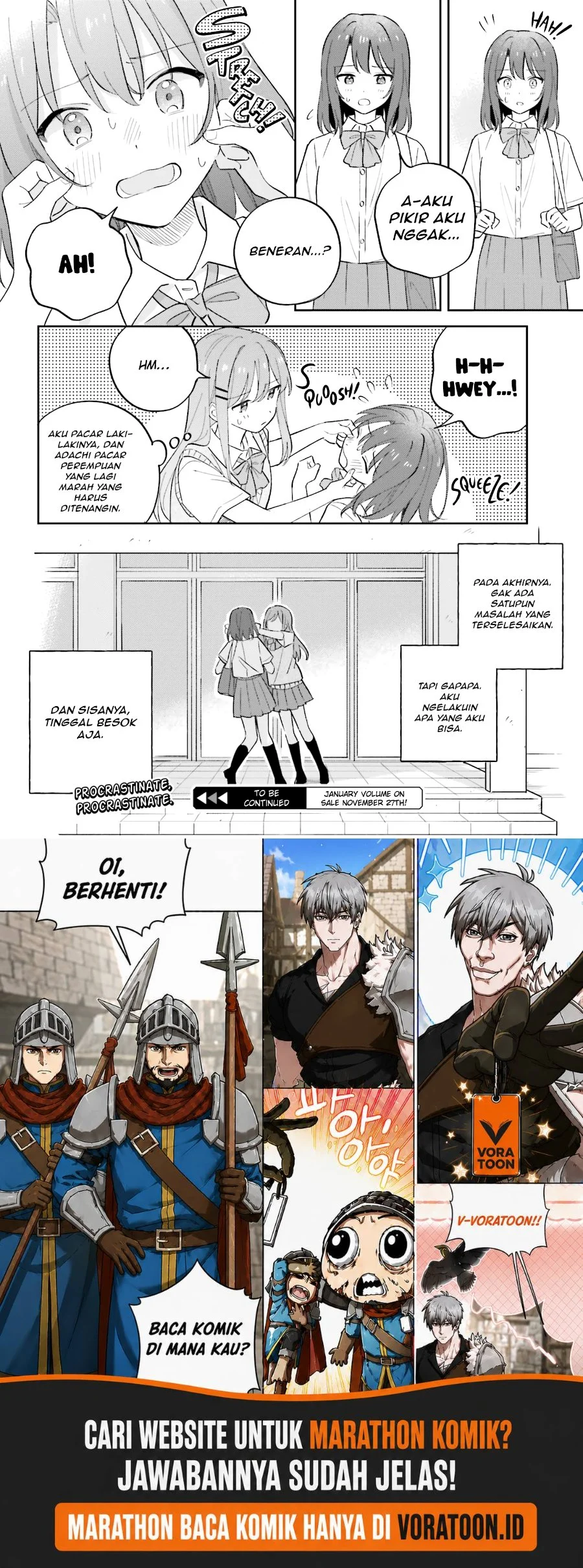 Adachi to Shimamura (YUZUHARA Moke) Chapter 41 Gambar 20