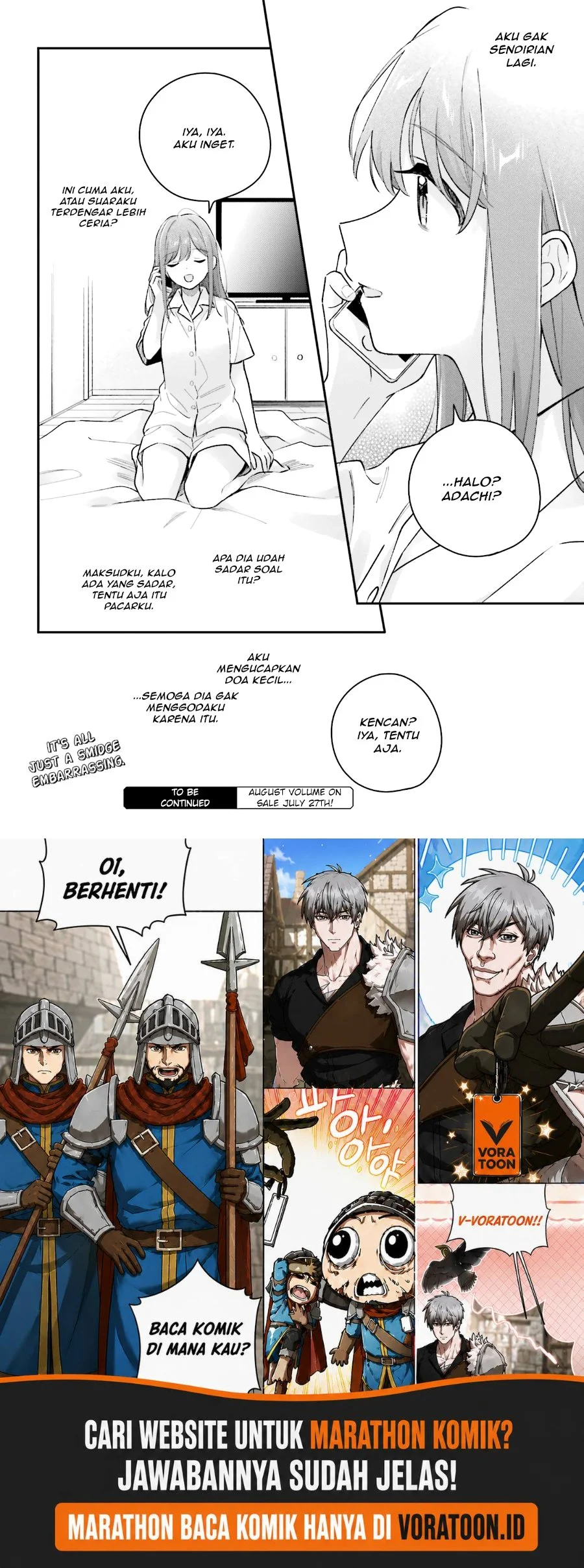 Adachi to Shimamura (YUZUHARA Moke) Chapter 47 Gambar 16