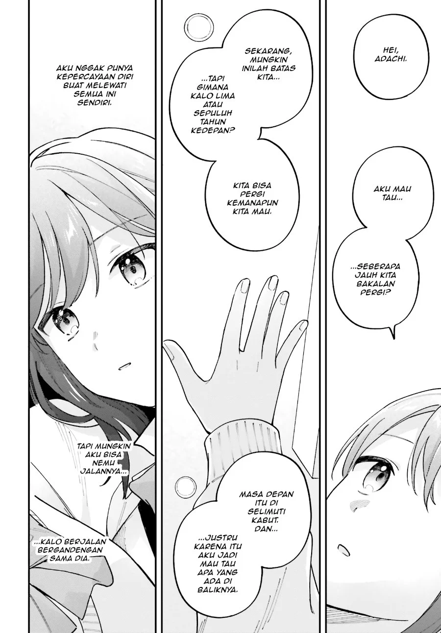 Adachi to Shimamura (YUZUHARA Moke) Chapter 54 Gambar 10