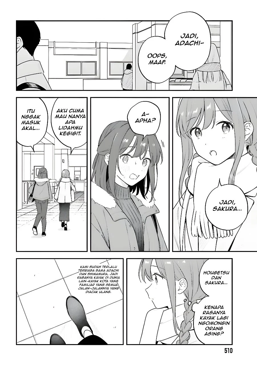 Adachi to Shimamura (YUZUHARA Moke) Chapter 60.1 Gambar 10