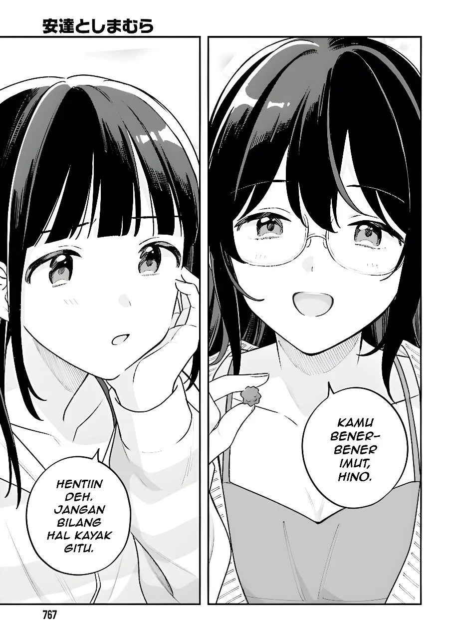 Adachi to Shimamura (YUZUHARA Moke) Chapter 60.6 Gambar 7