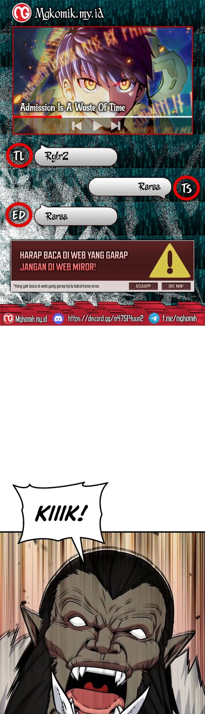 Baca Komik Admission is a Waste of Time Chapter 46 Gambar 1