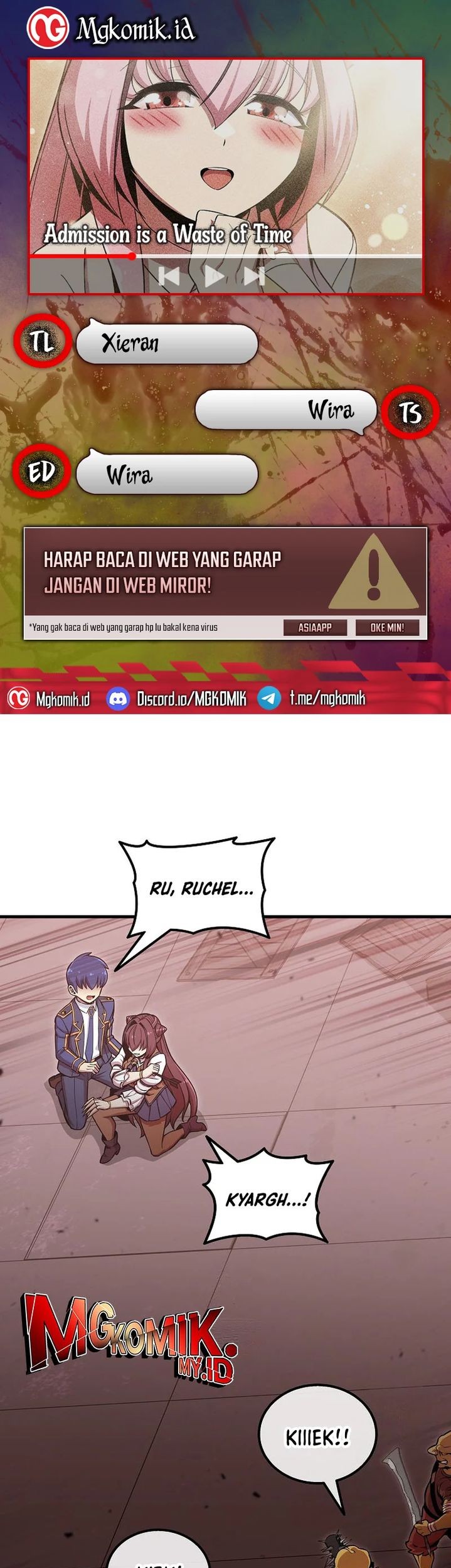 Baca Komik Admission is a Waste of Time Chapter 49 Gambar 1