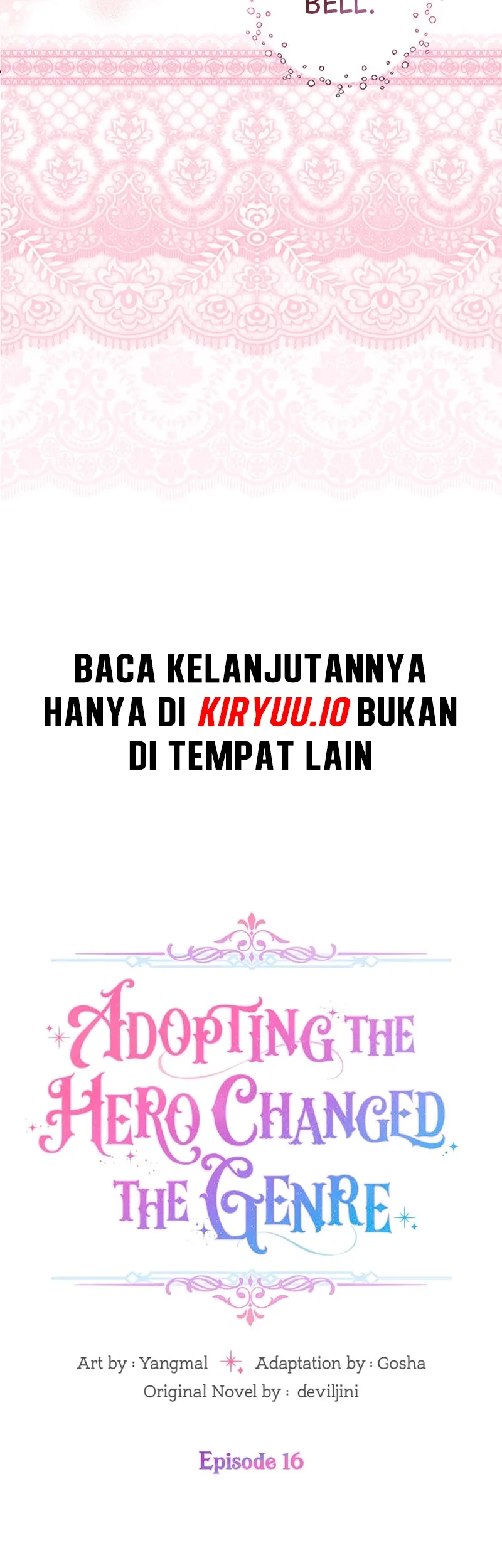 Adopting the Male Protagonist Changed the Genre Chapter 16 halaman 21