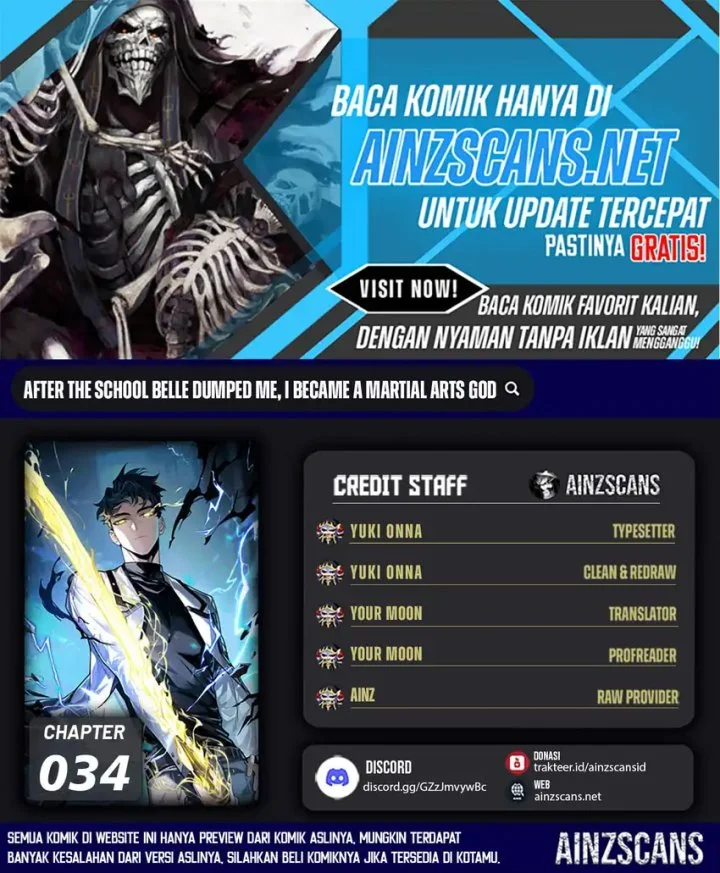 Komik After the High School Goddess Dumped Me I Became a Martial Arts God Chapter 34 gambar nomor 1