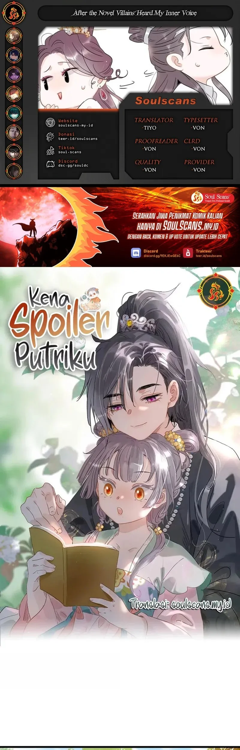 Komik After the Novel Villains Heard My Inner Voice Chapter 33 gambar nomor 1